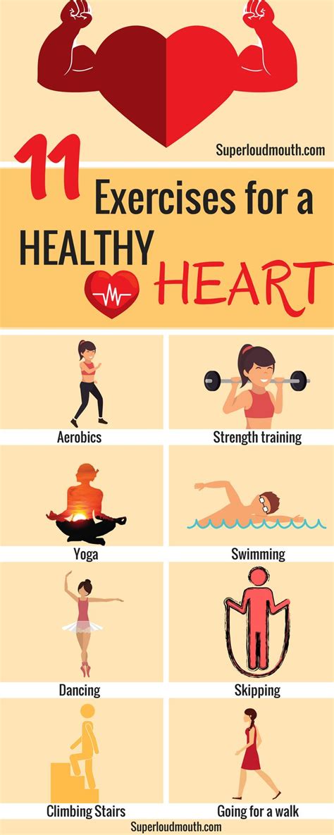 11 Best Exercises to do at Home for a Healthy Heart - Superloudmouth ...