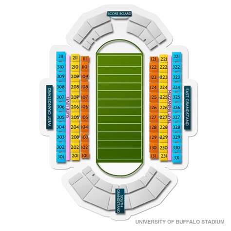 University of Buffalo Stadium Seating Chart | Vivid Seats