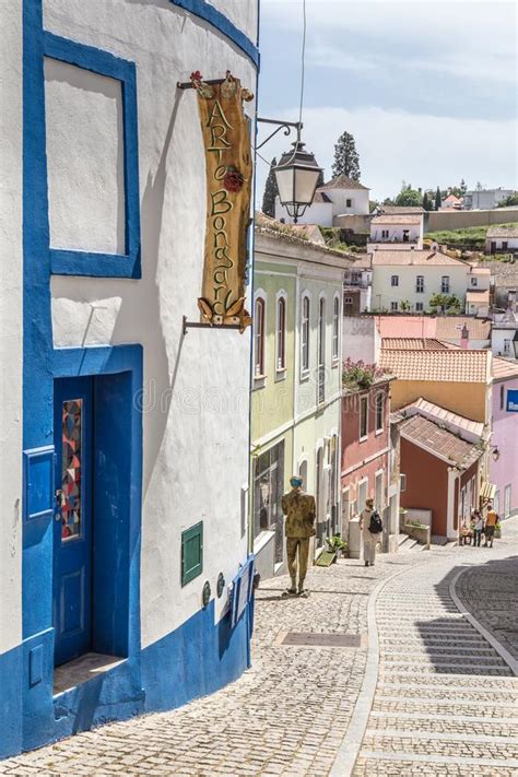 Monchique, Portugal - April, 18, 2017: Street View Old Center Of ...