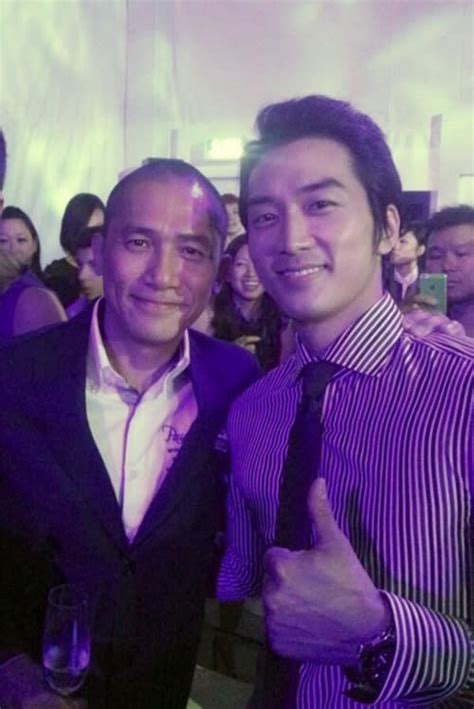 Song Seung Heon meets with Liang Chao Wei