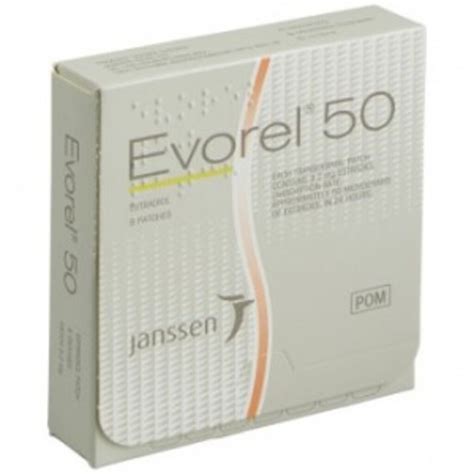 Buy Evorel 50 Patches - Estradiol Patches 50mcg - Dock Pharmacy