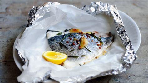 How to cook sea bream with garlic and rosemary recipe - BBC Food