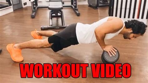 Varun Dhawan shares a hot workout video | IWMBuzz