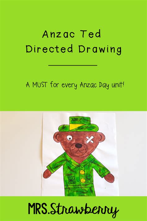 Your students will love seeing their Anzac Ted transform whilst following these simple step by ...