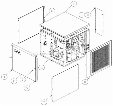 Ice-O-Matic ICE-0320 Parts List and Diagram : eReplacementParts.com