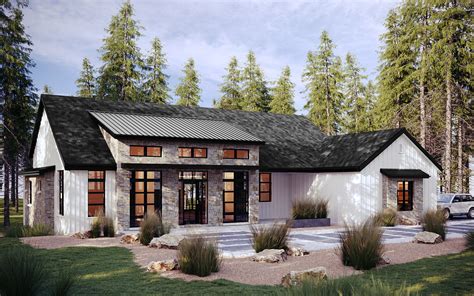 Modern Farmhouse Custom home — Stone Aspen Signature Builders | Castle ...