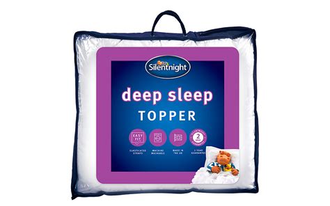 Silentnight Deep Sleep Mattress Topper, Single - MattressHeaven247.co.uk