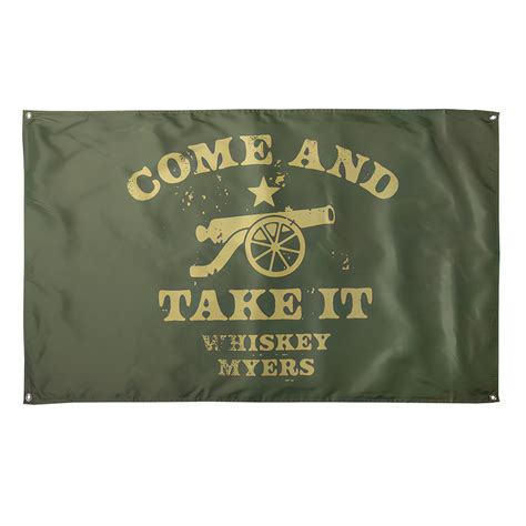 Come And Take It Flag [3' X 5'] - Whiskey Myers – Whiskey Myers ...