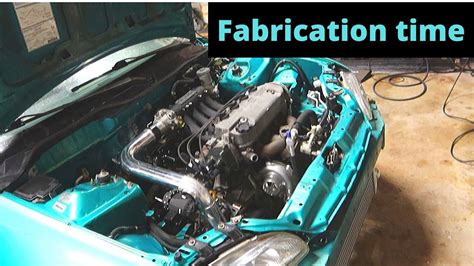 eBay Turbo kit Civic Gets Fabrication Done - YouTube