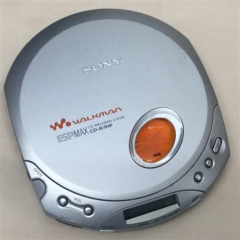 Sony D-E340 CD Walkman Discman Portable Personal Music CD-R/RW Player | eBay