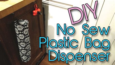 Plastic Bag Dispenser | No Sew! | DIY | Creation in Between - YouTube