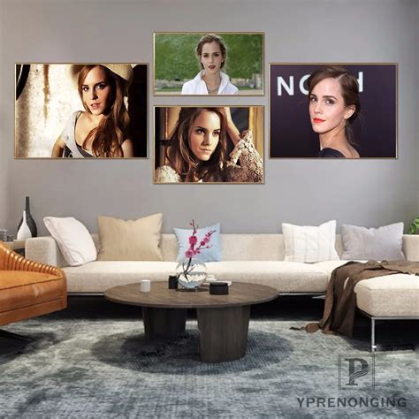 Aliexpress.com : Buy Custom Emma Watson Poster Art Home Decor Canvas ...