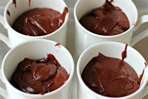 Milk and Honey: Chocolate Puddings with White Chocolate Centre