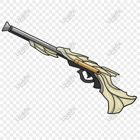 Creative Wood Color Mechanical Gun Design PNG Hd Transparent Image And ...