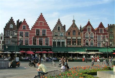 Bruges: Market Square Buildings | Bruges, Belgium; the class… | Flickr