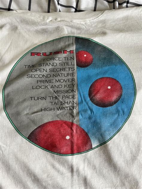 One of my Rush concert Tshirts : r/rush