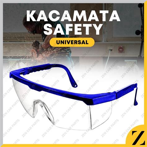 Jual Kacamata Las / Kaca Mata Safety Glass Gurinda Bening Clear | Shopee Indonesia