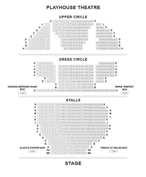 Playhouse Square State Theater Seating Chart