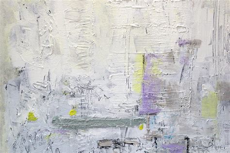 White Painting Canvas Wall Art Acrylic Modern Abstract Vertical Art ...