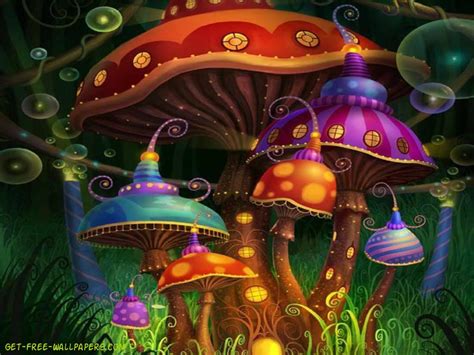 Trippy Mushroom Wallpapers - Top Free Trippy Mushroom Backgrounds - WallpaperAccess