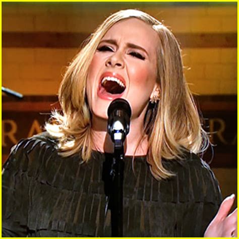 Adele Performs ‘Hello’ Live on ‘SNL’ (Video) | Adele, Music, Saturday Night Live | Just Jared ...