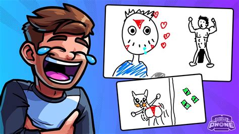 This drawing game is ABSOLUTELY HILARIOUS! (Gartic Phone) - YouTube