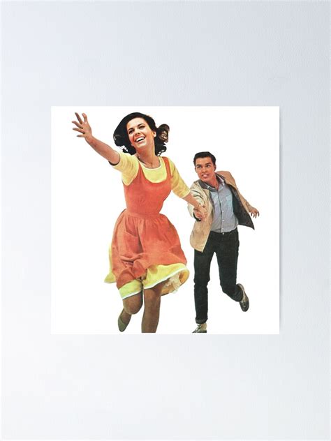 "West Side Story — Tony and Maria" Poster for Sale by Lexipan | Redbubble