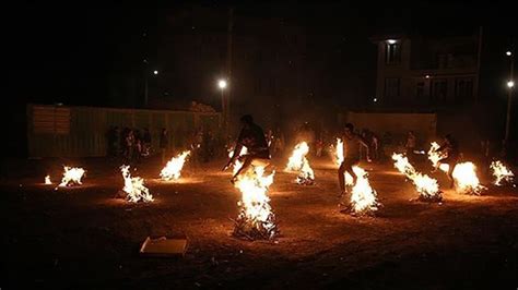 Photos: Chaharshanbe- suri festival in Iran 2018