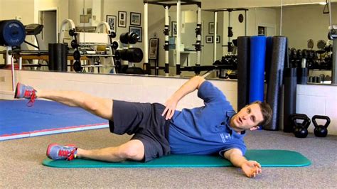 Gluteus medius exercise for knee, hip and low back issues - YouTube