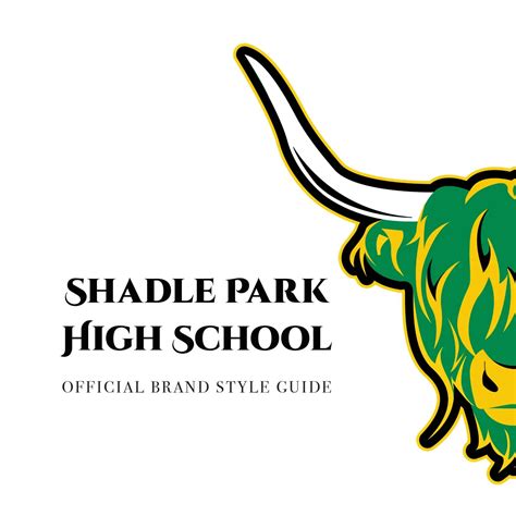 SHADLE PARK HIGH SCHOOL BRAND GUIDES by Megan Porter - Issuu