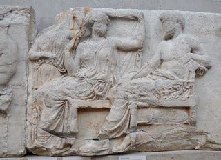 British Museum - Parthenon frieze, Panathenaic Procession,… | Flickr