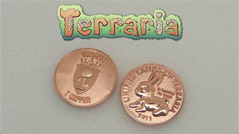 Official Terraria Copper Coin - YouTube