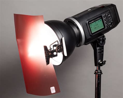 How to attach lighting gels to studio & battery flash