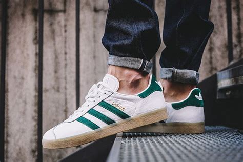 adidas Gazelle (Vintage White/Collegiate Green) - Sneaker Freaker