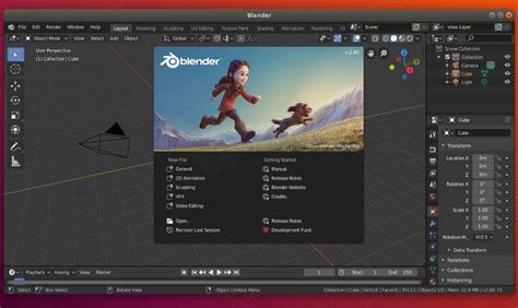 Blender 3d software - plepr