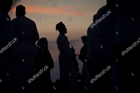 Members Ancient Samaritan Community Attend Pilgrimage Editorial Stock ...