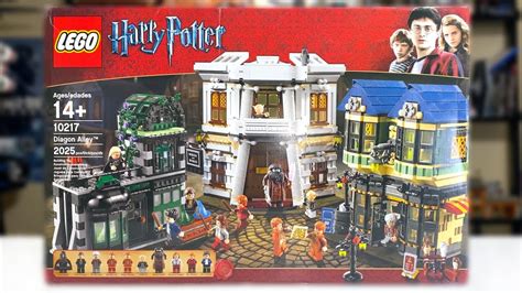 LEGO Harry Potter 10217 DIAGON ALLEY Review! (2011) - YouTube