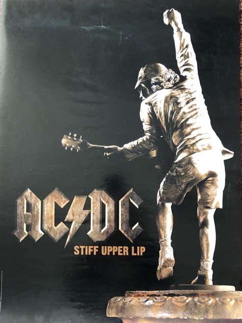 AC/DC – “Stiff Upper Lip” album promo 18″x24″ | Buy Heavy Metal + Hard Rock Online