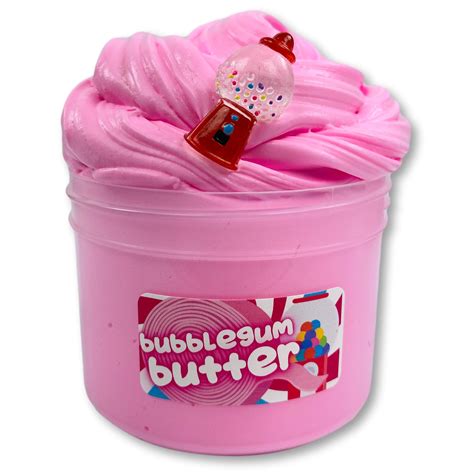 Bubblegum Butter Slime Scented - Buy Slime Here - DopeSlimes Shop