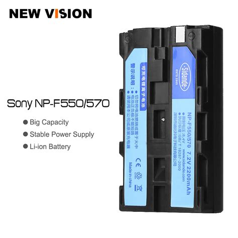 Aliexpress.com : Buy NP F550 NP F550 NP F570 NP F730 2200mAh Rechargeable Li ion Camera Battery ...