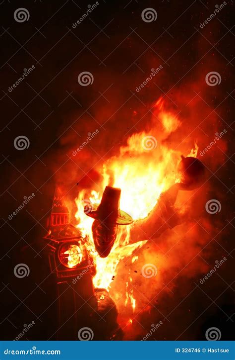 Big Ben Burns stock photo. Image of design, flame, night - 324746