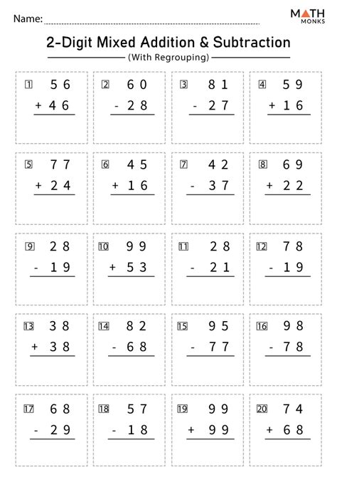 Regrouping Subtraction