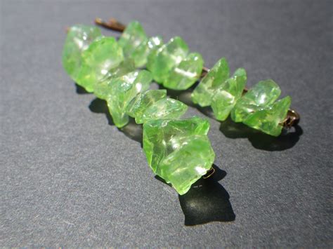 August Leo Birthstone- Protective Peridot Stone- Green Stone- Beaded ...