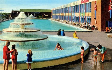 The Outdoor Pool at Butlin's Filey Holiday Camp in 1968... | Butlins, Butlins holidays, Holiday ...