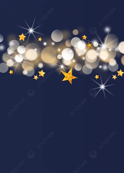 Blue Background Romantic Star Glitter Wallpaper Wallpaper Image For ...