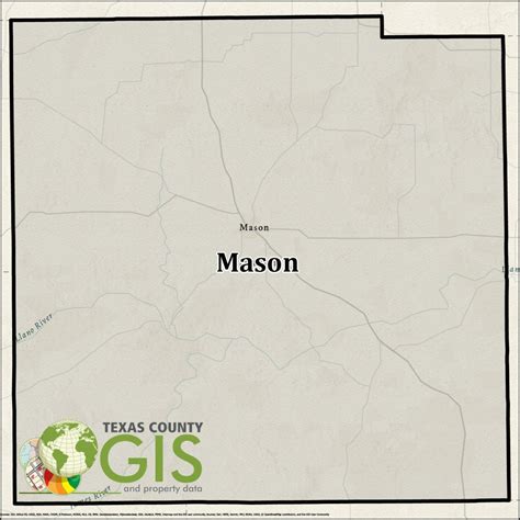 Mason County Shapefile and Property Data - Texas County GIS Data