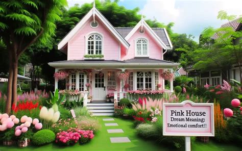 Pink House Dream Meaning: Emotional Comfort!