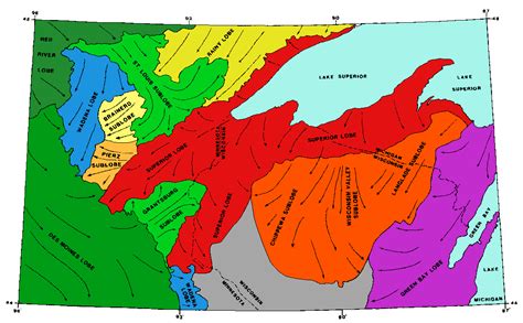 Lake Superior Agate Map - College Map