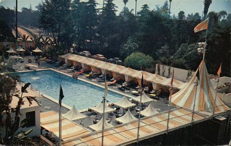 Beverly Hills Hotel - Pool Area California