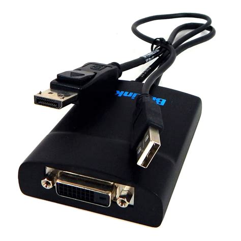 Bizlink DisplayPort to DVI Adapter BZL-KS10064 DVI-to-DP-USB Cable Bulk - Walmart.com - Walmart.com